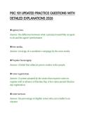 PSC 101 UPDATED PRACTICE QUESTIONS WITH DETAILED EXPLANATIONS 2026