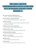 PSCI 2305 1 REVIEW COMPREHENSIVE STUDY GUIDE 2026 FULL QUESTIONS AND SOLUTIONS GRADED A&plus;&period;pdf&NewLine;&NewLine;