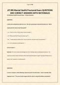 ATI RN Mental Health Proctored Exam QUESTIONS AND CORRECT ANSWERS WITH RATIONALES&period;pdf&NewLine;&NewLine;