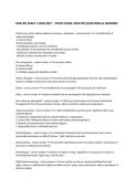 &NewLine;NUR 301 EXAM 1 2026&sol;2027 &ndash; STUDY GUIDE&comma; PRACTICE QUESTIONS & ANSWERS&NewLine;