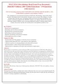 WGU D311 Microbiology REAL EXAM 2026&sol;2027 &vert; 200 Verified Questions with Detailed Answers & Rationales &vert; Graded A&plus;