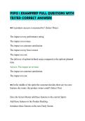 PSPO 1 EXAMPREP FULL QUESTIONS WITH TESTED CORRECT ANSWERS