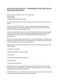 NUR 301 FINAL EXAM 2026&sol;2027 &ndash; COMPREHENSIVE STUDY GUIDE&comma; PRACTICE QUESTIONS & EXAM REVIEW