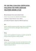 PSY 550 FINAL EXAM 2026 CERTIFICATION EVALUATION TEST PAPER QUESTIONS SOLUTIONS GRADED A PLUS&period;pdf&NewLine;&NewLine;