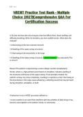 NREMT Practice Test Bank 2027 &vert; Multiple Choice Questions & Certification Prep