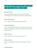 PSY 2012 TEST BANK UPDATED QUESTIONS AND ANSWERS FULL STUDY SHEET&period;