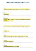 NP235 Exam 2 Actual Questions and Correct Answers&NewLine;