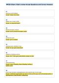 NP235 EXam 2 Deb's review Actual Questions and Correct Answers