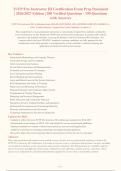 TCFP Fire Instructor III Certification Exam 2026-190 QUESTIONS AND ANSWERS ALREADY GRADED A&plus;&period;&NewLine;100&percnt; Verified Solutions &vert; Updated Per Latest Guidelines &vert; Graded A&plus;