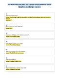 NR 341 Actual Questions and Correct Answers