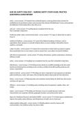NUR 301 SAFETY 2026&sol;2027 &ndash; NURSING SAFETY STUDY GUIDE&comma; PRACTICE QUESTIONS & EXAM REVIEW