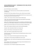 NUR 301 RESPIRATORY 2026&sol;2027 &ndash; COMPREHENSIVE STUDY GUIDE&comma; PRACTICE QUESTIONS & EXAM REVIEW