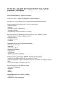 PNH 301 TEST 2 2026&sol;2027 &ndash; COMPREHENSIVE STUDY GUIDE&comma; PRACTICE QUESTIONS & EXAM REVIEW