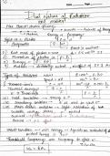CBSE Class 12 Physics Revision Notes &lpar;Handwritten &plus; Important Formulas&rpar;