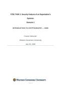 WGU D830 YCN1 Task 2&colon; Security Analysis of an Organization&rsquo;s Systems &vert; 2026 Update with complete solutions&period;&NewLine;