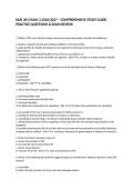 NUR 301 EXAM 3 2026&sol;2027 &ndash; COMPREHENSIVE STUDY GUIDE&comma; PRACTICE QUESTIONS & EXAM REVIEW