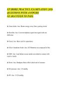 EP IBHRE PRACTICE EXAMINATION 2026&NewLine;QUESTIONS WITH ANSWERS&NewLine;GUARANTEED TO PASS&period;&NewLine;