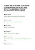 EP IBHRE PRACTICE GUIDE 2026 CARDIAC&NewLine;ELECTROPHYSIOLOGY STUDIES AND&NewLine;CLINICAL INTERPRETATION SKILLS&NewLine;