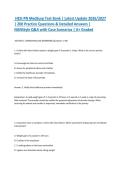 HESI PN Med-Surg Test Bank &vert; Latest Update 2026&sol;2027 &vert; 200 Practice Questions & Detailed Answers &vert; NGN-Style Q&A with Case Scenarios &vert; A&plus; Graded