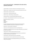 NUR 231 FINAL EXAM 2026&sol;2027 &ndash; COMPREHENSIVE STUDY GUIDE&comma; PRACTICE QUESTIONS & EXAM REVIEW