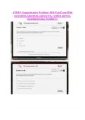 ATI RN Comprehensive Predictor 2026 Exit Exam With &NewLine;screenshots&comma; Questions&comma; and correct&comma; verified answers&period; &NewLine;Guaranteed pass &sol;Graded A&plus; &NewLine;&NewLine;&NewLine;&NewLine;