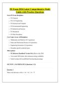 FE Exam 2026 Latest Comprehensive Study &NewLine;Guide with Practice Questions 