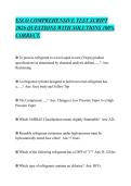 ESCO COMPREHENSIVE TEST SCRIPT&NewLine;2026 QUESTIONS WITH SOLUTIONS 100&percnt;&NewLine;CORRECT&period;