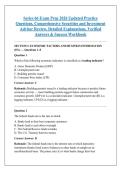 Series 66 Exam Prep 2026 Updated Practice &NewLine;Questions&comma; Comprehensive Securities and Investment &NewLine;Adviser Review&comma; Detailed Explanations&comma; Verified &NewLine;Answers & Success Workbook