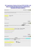 RN Comprehensive Predictor Exit Exam WITH NGN2026 &sol; with  &NewLine;master screenshots Questions and correct verified answers&period; &NewLine;Guaranteed  100 &percnt;pass &sol;Graded A&plus;