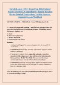 Enrolled Agent &lpar;EA&reg;&rpar; Exam Prep 2026 Updated &NewLine;Practice Questions&comma; Comprehensive Federal Taxation &NewLine;Review Detailed Explanations&comma; Verified Answers&comma; &NewLine;Complete Success Workbook