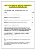 CISA Certification Exam 2026 Latest Comprehensive &NewLine;Study Guide with Practice Questions 