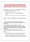 CFA&reg; Level I Exam 2026 Latest Comprehensive Study &NewLine;Guide with Practice Questions Financial Analysis Review&comma; &NewLine;Detailed Explanations&comma; Verified Answers&comma; Success Workbook