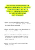 3cx Basic certification EXAM WITH ACCURATE QUESTIONS AND ANSWERS &lpar;VERIFIED ANSWERS&rpar; &vert; LATEST &lpar;2026&sol;2027&rpar; UPDATED VERSION &vert; 100&percnt; GUARANTEED PASS &lbrace;JUST RELEASED&rcub;
