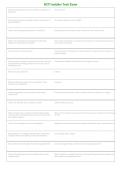 NCTI Installer Tech Exam &vert; Questions & Verified Answers &vert; Comprehensive NCTI Installer Technician Certification Exam Review Study Guide PDF &vert; 2026