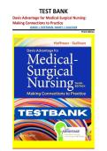 Davis Advantage for Medical-Surgical Nursing Test Bank 3rd Edition &vert; All Chapters &vert; Hoffman & Sullivan