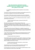 WGU D078 CRAFTING CORPORATE POLICIES&colon; ALIGNING ETHICS WITH COMMUNITY&vert;LATEST UPDATE WITH COMPLETE SOLUTIONS