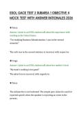 ESOL GACE TEST 2 SUBAREA 1 OBJECTIVE 4&NewLine;MOCK TEST WITH ANSWER RATIONALES 2026