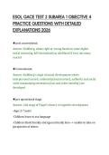 ESOL GACE TEST 2 SUBAREA 1 OBJECTIVE 4&NewLine;PRACTICE QUESTIONS WITH DETAILED&NewLine;EXPLANATIONS 2026&NewLine;