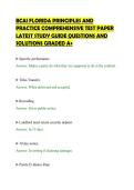 BCAI FLORIDA PRINCIPLES AND&NewLine;PRACTICE COMPREHENSIVE TEST PAPER&NewLine;LATEST STUDY GUIDE QUESTIONS AND&NewLine;SOLUTIONS GRADED A&plus;&NewLine;