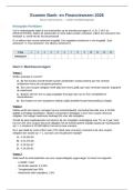 Oefenexamen Bank en Financiewezen &vert; KU Leuven &vert; 2026&sol;2027