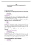 Bcscp&NewLine;Board Certified Skin Care Professional Updated Questions And&NewLine;Correct Answers