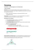 samenvatting Marketing - HIR&lpar;B&rpar; en TEW - 2026