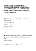 ESSENTIALS IN NUTRITION BIOD 121 MODULE 3 FINAL PAPER 2026 DETAILED QUESTIONS AND ACCURATE ANSWERS PREMIUM QUALITY&period;pdf&NewLine;&NewLine;