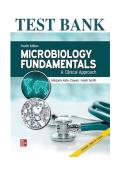Test Bank for Microbiology Fundamentals&colon; A Clinical Approach&comma; 4th Edition by Cowan & Smith &ndash; Complete Chapters 1&ndash;22 with 200&plus; Verified Questions&comma; Answers & Detailed Rationales for Nursing & Allied Health