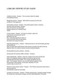 LOMA 280 VERIFIED STUDY GUIDE