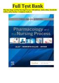 Test Bank for Pharmacology and the Nursing Process &lpar;10th Edition&rpar; &ndash; Complete Study Guide A&plus;