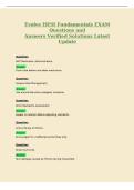 Evolve HESI PHARM Comprehensive&NewLine;TEST&NewLine;PAPER Questions and Answers&NewLine;Verified Solutions Latest Update