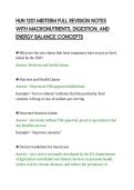 HUN 1201 MIDTERM FULL REVISION NOTES&NewLine;WITH MACRONUTRIENTS&comma; DIGESTION&comma; AND&NewLine;ENERGY BALANCE CONCEPTS