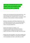 HUN1201 COMPREHENSIVE TEST&NewLine;SCRIPT 2026 QUESTIONS WITH&NewLine;SOLUTIONS 100&percnt; CORRECT&period;&NewLine;