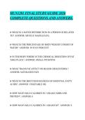 HUN1201 FINAL STUDY GUIDE 2026&NewLine;COMPLETE QUESTIONS AND ANSWERS&period;&NewLine;